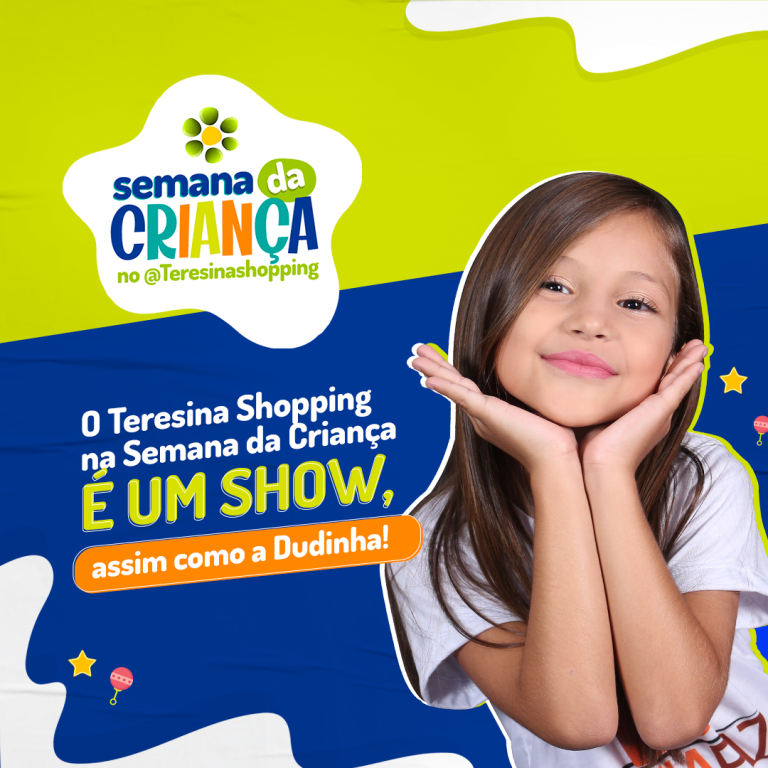Crianças com agenda especial no Teresina Shopping